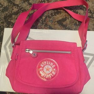 Pink Kipling Purse